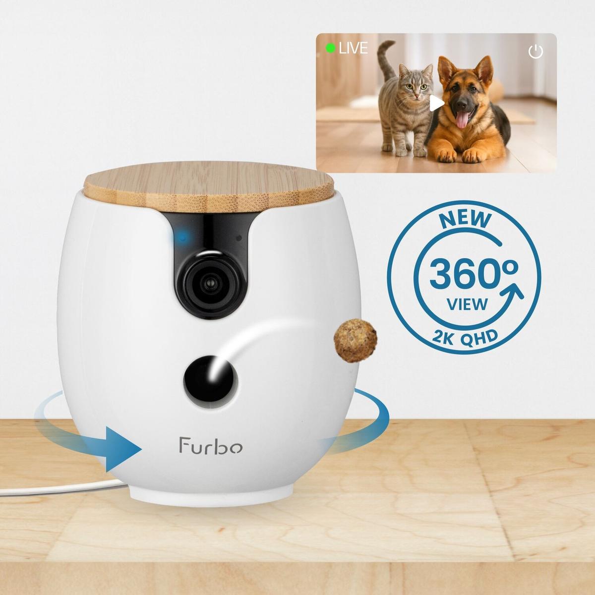 Furbo Mini 宠物摄像机 360度版